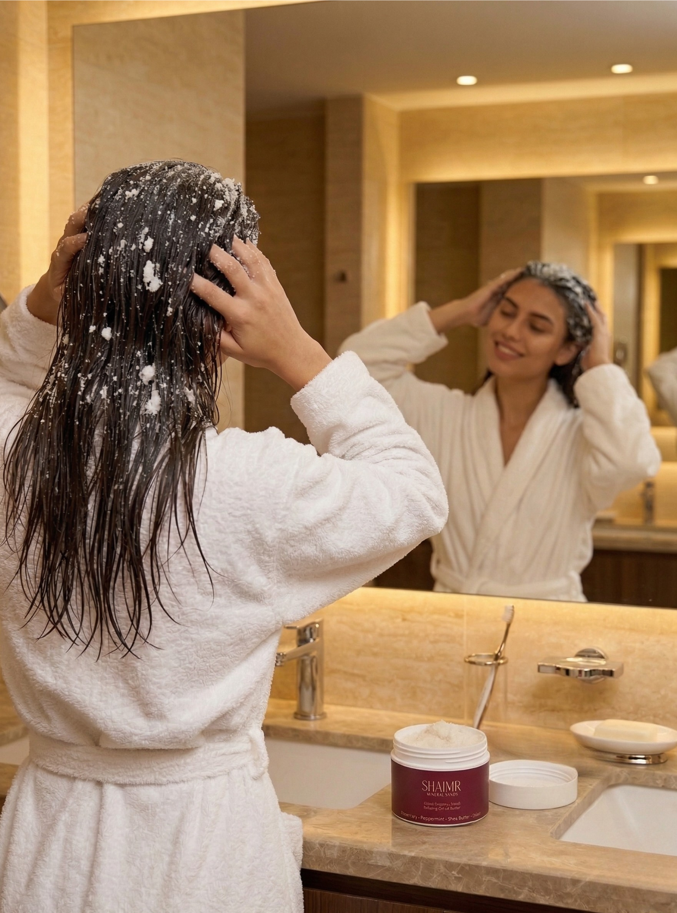 Deep Cleanse Scalp Scrub, Rosemary & Mint