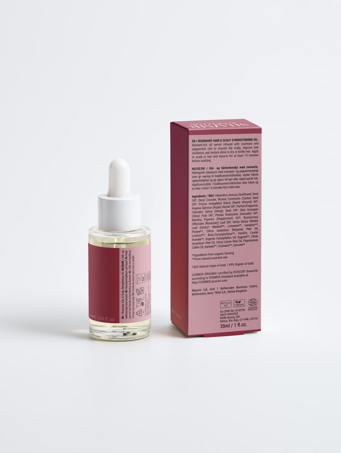 Rosemary Hair & Scalp Strengthening Oil